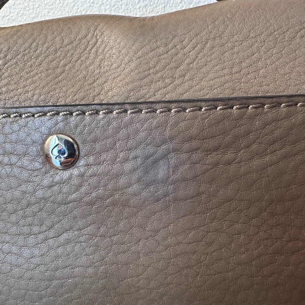 Kate Spade Tan Leather Crossbody Bag - Picture 15 of 15
